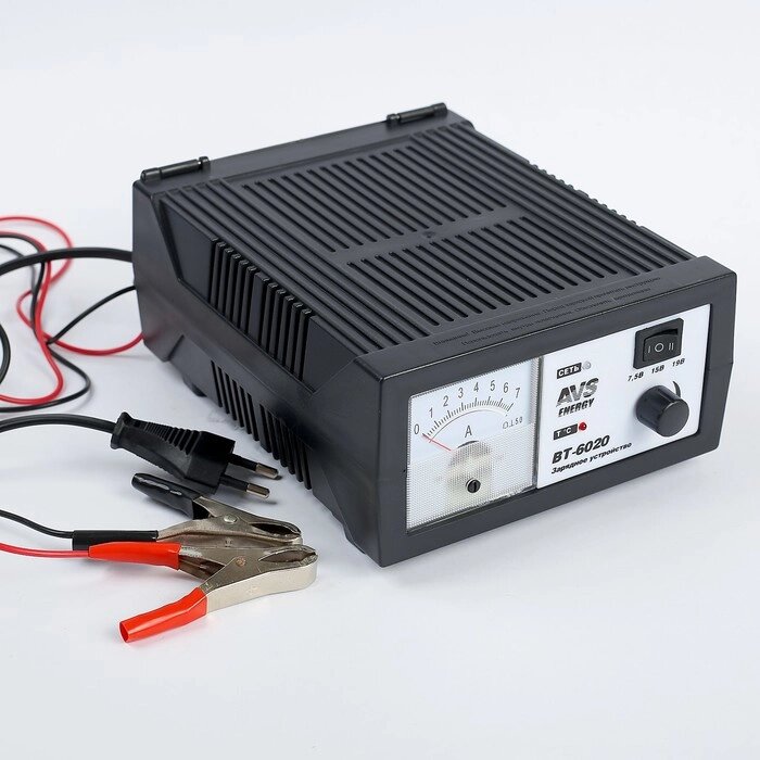 Зарядное устройство для АКБ AVS BT-6020, 7 A, 6-12 В от компании Интернет-гипермаркет «MOLL» - фото 1