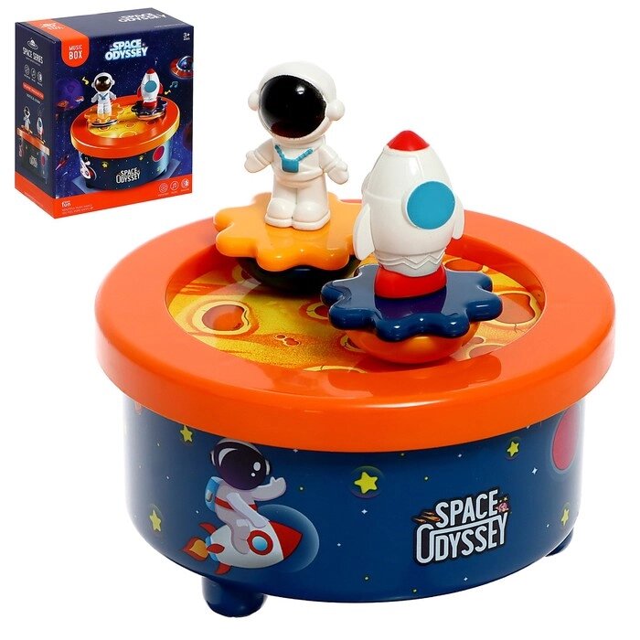 Заводная музыкальная игрушка "Космическое путешествие" от компании Интернет-гипермаркет «MOLL» - фото 1
