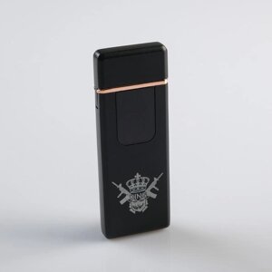 Зажигалка электронная, спиральная, "KING" 3х7.3 см. USB