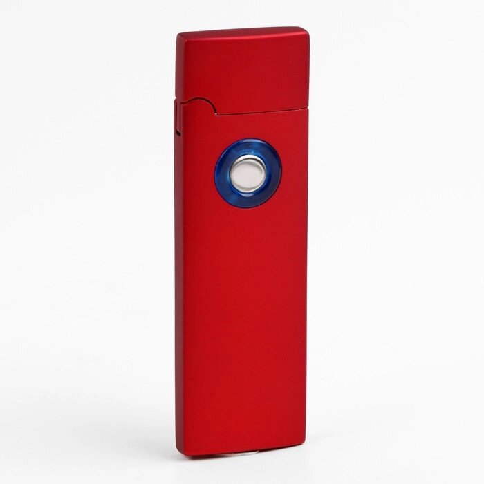 Зажигалка электронная в подарочной коробке, USB, спираль, красная, 2.5х8 см от компании Интернет-гипермаркет «MOLL» - фото 1