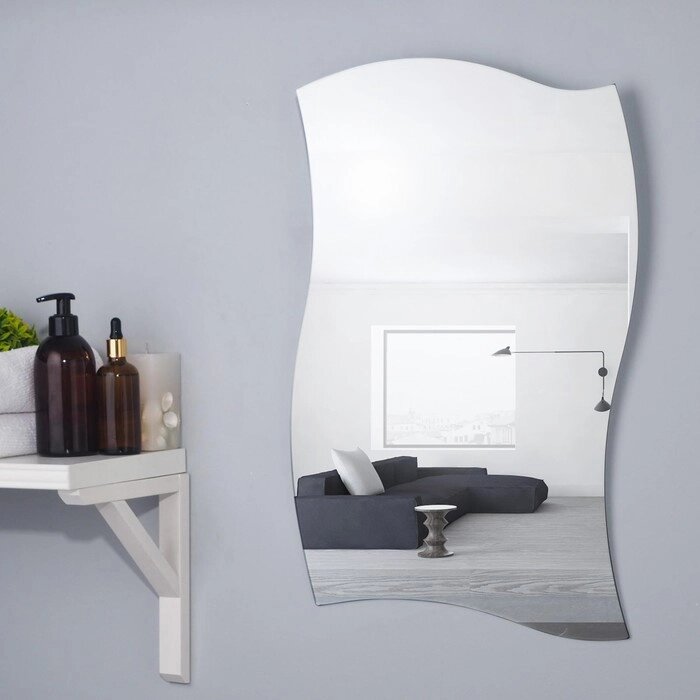 Зеркало "Камри", настенное, 38,5х58 см от компании Интернет-гипермаркет «MOLL» - фото 1