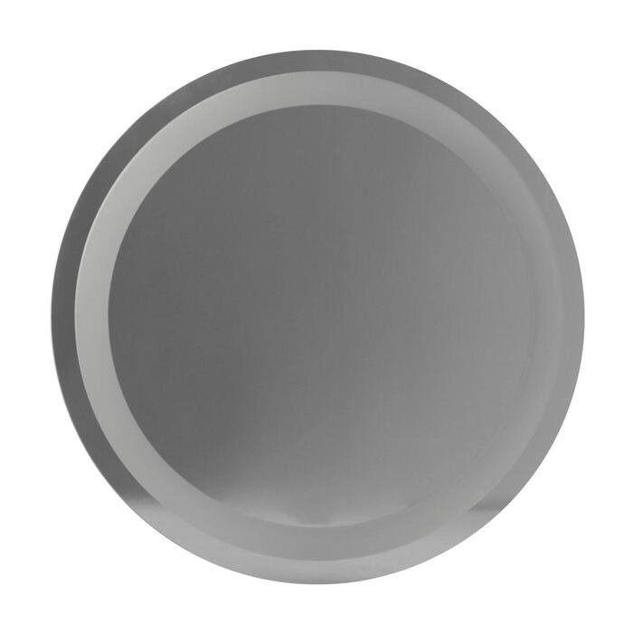 Зеркало круглое, D= 65 см с 2 пластинами, с пескоструйной графикой от компании Интернет-гипермаркет «MOLL» - фото 1