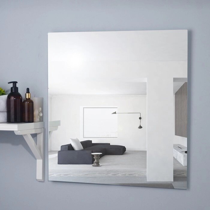 Зеркало "Квадрат" , настенное 60х60 см от компании Интернет-гипермаркет «MOLL» - фото 1