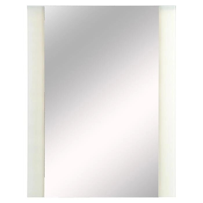 Зеркало , настенное, 67х52см, с декоративными вставками (цвет вставки белый) от компании Интернет-гипермаркет «MOLL» - фото 1