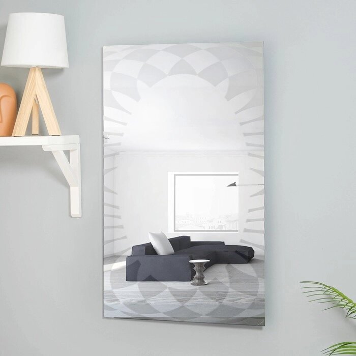 Зеркало, настенное, с пескоструйной графикой, 8060 см от компании Интернет-гипермаркет «MOLL» - фото 1