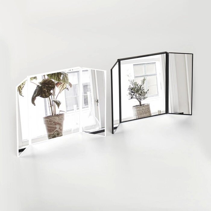 Зеркало настольное, зеркальная поверхность 5  15/11  15 см, МИКС от компании Интернет-гипермаркет «MOLL» - фото 1