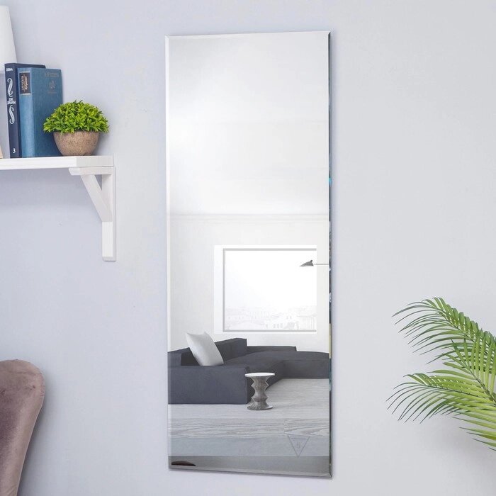 Зеркало с фацетом 5 мм, 40 х 100 см, Evoform от компании Интернет-гипермаркет «MOLL» - фото 1