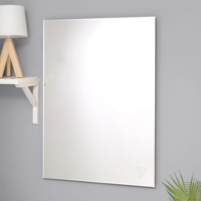 Зеркало с фацетом 5 мм, 60 х 80 см, Evoform от компании Интернет-гипермаркет «MOLL» - фото 1