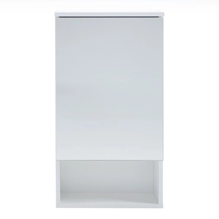 Зеркало-шкаф Вега 4002 белое, 40 х 13,6 х 70 см от компании Интернет-гипермаркет «MOLL» - фото 1