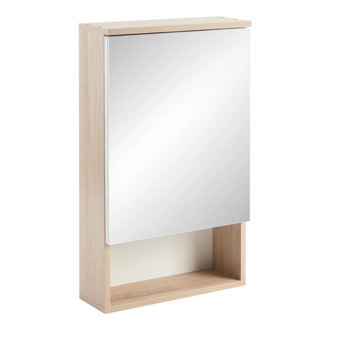 Зеркало-шкаф Вега 4502 белый / дуб кронберг от компании Интернет-гипермаркет «MOLL» - фото 1