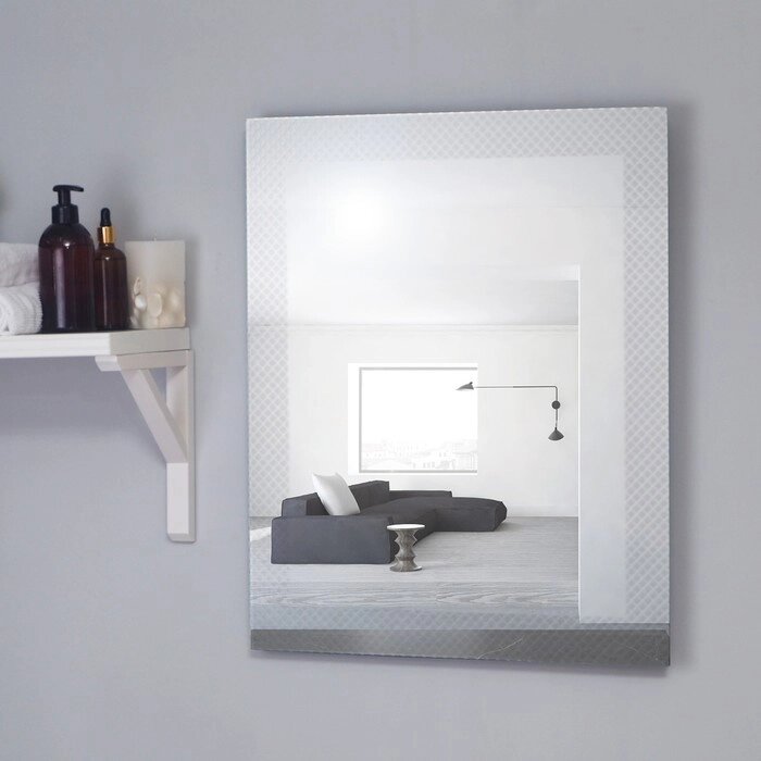 Зеркало "Тьерри", настенное, 5060 см от компании Интернет-гипермаркет «MOLL» - фото 1