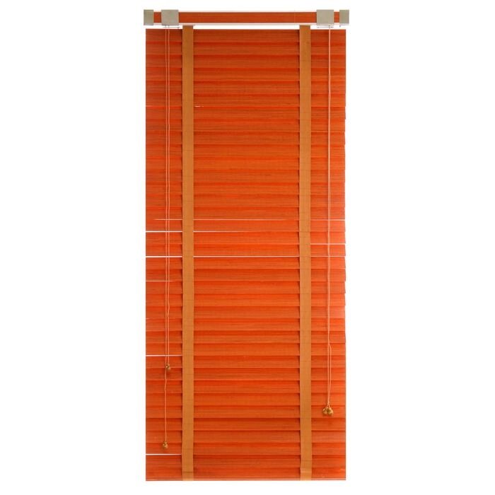Жалюзи деревянные, размер 70х160 см, цвет черешня от компании Интернет-гипермаркет «MOLL» - фото 1