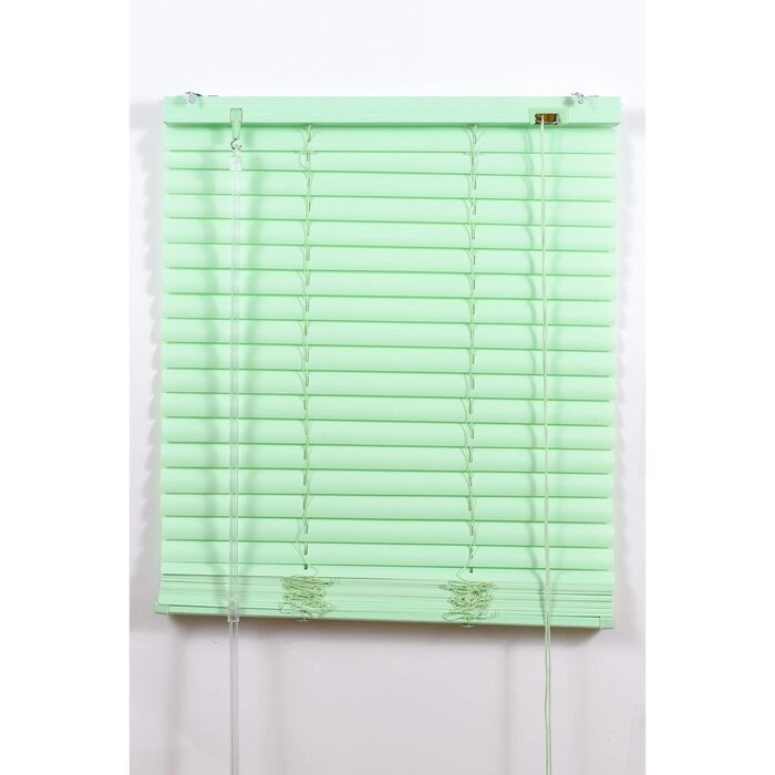 Жалюзи пластиковые Магеллан (шторы и фурнитура), размер 100160 см, цвет зелёный от компании Интернет-гипермаркет «MOLL» - фото 1
