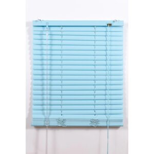 Жалюзи пластиковые Магеллан (шторы и фурнитура), размер 60160 см, цвет голубой