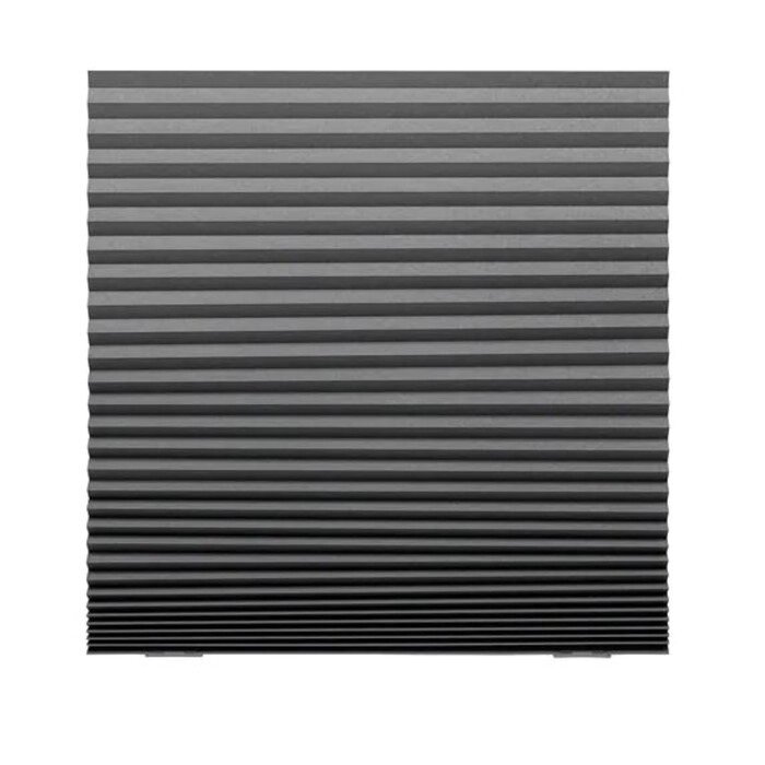 Жалюзи плиссе ШОТТИС, размер 100х190 см, цвет тёмно-серый от компании Интернет-гипермаркет «MOLL» - фото 1