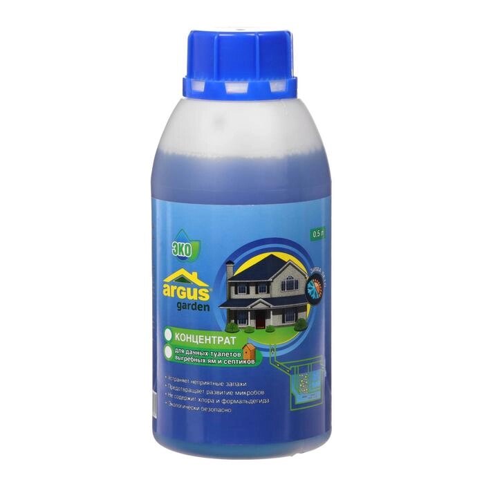 Жидкость для выгребных ям ARGUS GARDEN, 0,5 л от компании Интернет-гипермаркет «MOLL» - фото 1