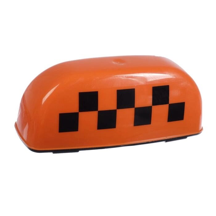 Знак "TAXI" магнитный,  с подсветкой, 12 В, оранжевый от компании Интернет-гипермаркет «MOLL» - фото 1