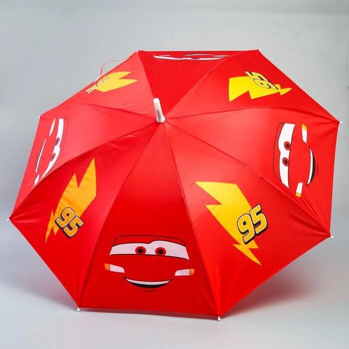 Зонт детский "95" тачки Ø 70 см от компании Интернет-гипермаркет «MOLL» - фото 1
