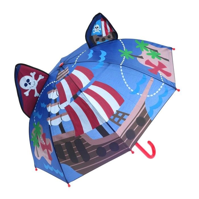 Зонт детский фигурный "Пираты" от компании Интернет-гипермаркет «MOLL» - фото 1