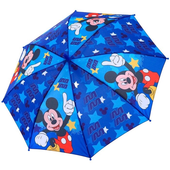 Зонт детский. Микки Маус, 8 спиц d=86 см от компании Интернет-гипермаркет «MOLL» - фото 1