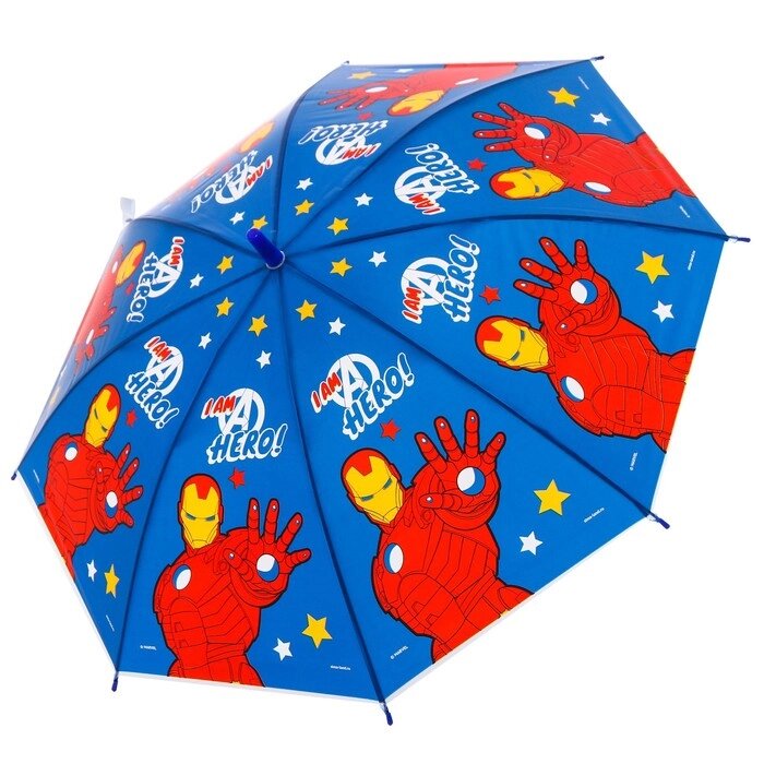 Зонт детский, Мстители , 8 спиц d=86 см от компании Интернет-гипермаркет «MOLL» - фото 1