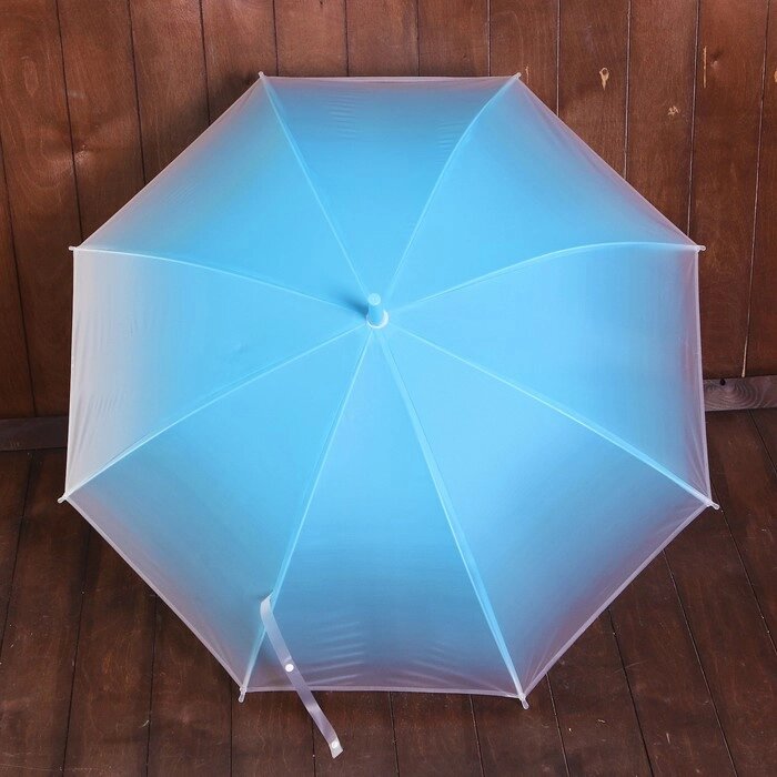 Зонт детский "Омбре", полуавтоматический, r=45см, цвет голубой от компании Интернет-гипермаркет «MOLL» - фото 1