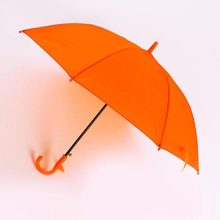 Зонт детский полуавтоматический d=90 см, цвет оранжевый от компании Интернет-гипермаркет «MOLL» - фото 1