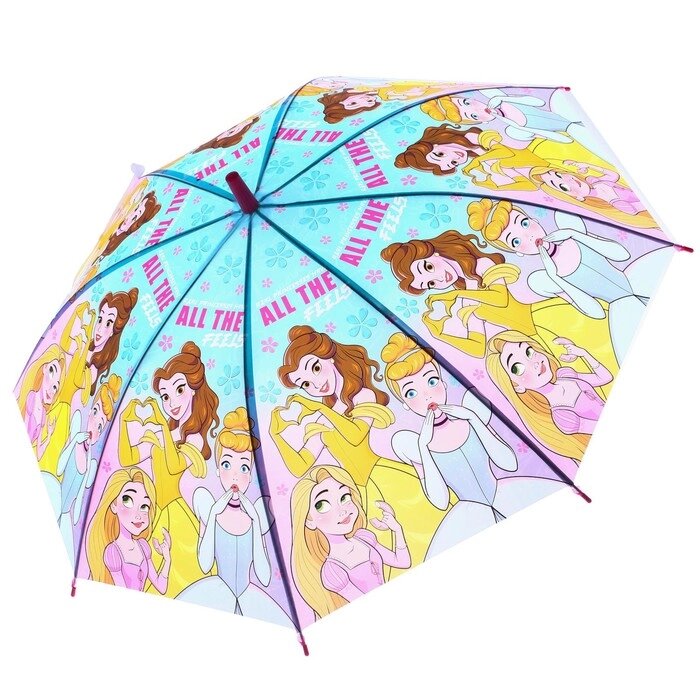 Зонт детский. Принцессы, 8 спиц d=86см от компании Интернет-гипермаркет «MOLL» - фото 1