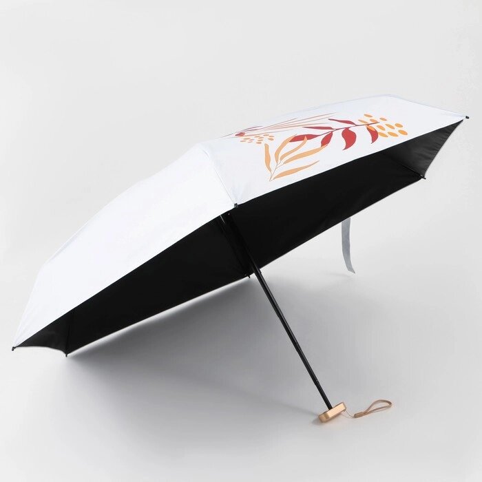 Зонт "Осеннее настроение", складывается в размер телефона от компании Интернет-гипермаркет «MOLL» - фото 1