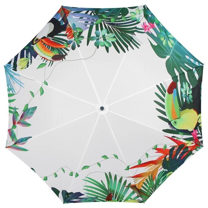 Зонт пляжный d=260 см h=240 см от компании Интернет-гипермаркет «MOLL» - фото 1