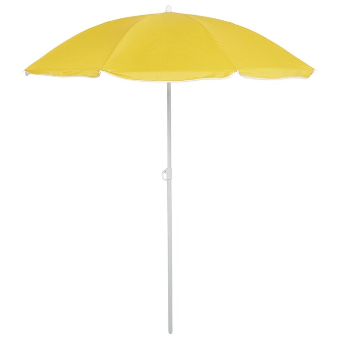 Зонт пляжный "Классика", d=180 cм, h=195 см, цвета МИКС от компании Интернет-гипермаркет «MOLL» - фото 1