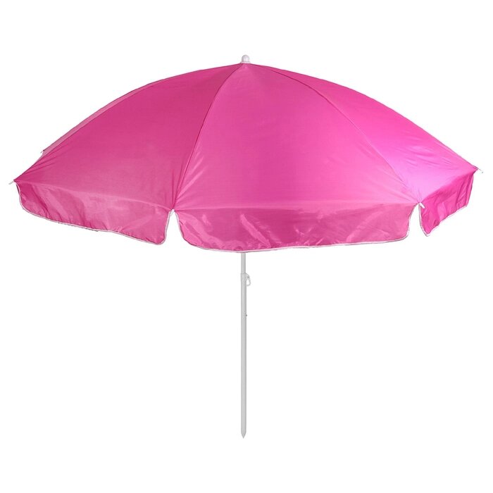 Зонт пляжный "Классика", d=240 cм, h=220 см, МИКС от компании Интернет-гипермаркет «MOLL» - фото 1