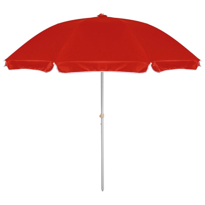 Зонт пляжный "Классика", d=260 cм, h=240 см, МИКС от компании Интернет-гипермаркет «MOLL» - фото 1
