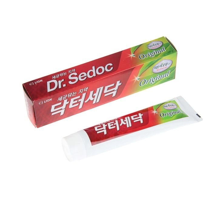 Зубная паста Dr. Sedoc Original, 140 г от компании Интернет-гипермаркет «MOLL» - фото 1