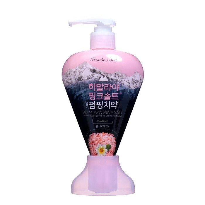 Зубная паста Perioe Pumping Himalaya Pink Salt Floral Mint, с гималайской солью, 285 г от компании Интернет-гипермаркет «MOLL» - фото 1