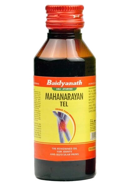 Baidyanath Mahanarayan Tel Маханараяна Масло (48 Трав: артрит, ревматоидный артрит, Суставная Боль, Головная Боль), 100 от компании Интернет-магазин ayurvedic by - фото 1