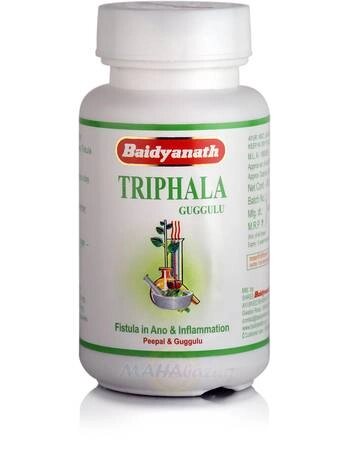 Baidyanath Triphala Guggulu Трифала Гуггул, 80 таб. от компании Интернет-магазин ayurvedic by - фото 1