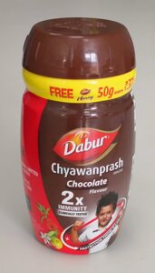 Dabur Chyawanprash Chocolate Чаванпраш шоколад Двойной иммунитет, 500г