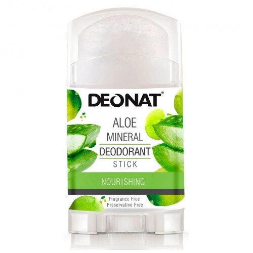 Deoklear дезодорант-кристалл 70 г восстановление кожи (сок алоэ)