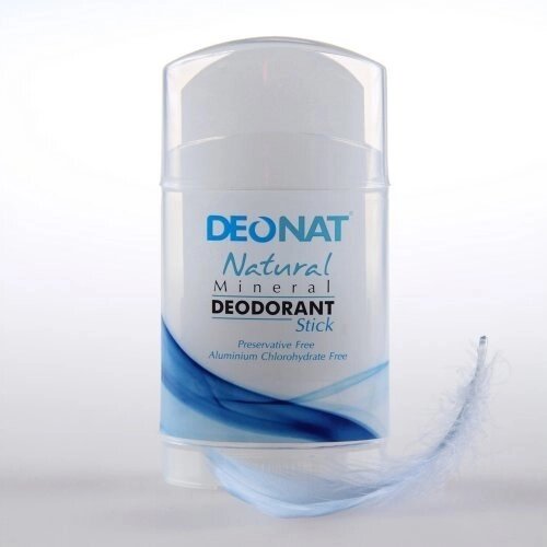 DEONAT Дезодорант-Кристалл чистый (twistup), 100 г от компании Интернет-магазин ayurvedic by - фото 1