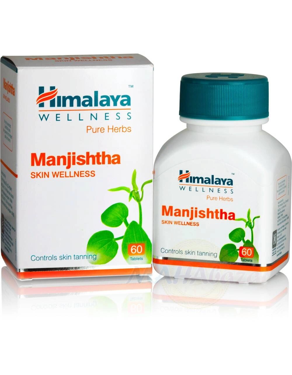 HIMALAYA Manjishtha Манжишта (для обмена веществ и очищения крови), 60 таб. от компании Интернет-магазин ayurvedic by - фото 1