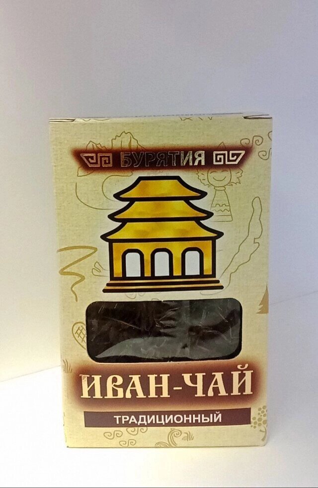 Иван-чай листовой коробка 50 г от компании Интернет-магазин ayurvedic by - фото 1