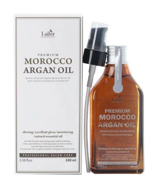 LA'DOR Аргановое масло для волос LA'DOR PREMIUM MOROCCO ARGAN OIL 100мл от компании Интернет-магазин ayurvedic by - фото 1