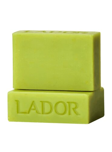 LA'DOR Органический твёрдый шампунь для волос WASABI SHAMPOO BAR 115г