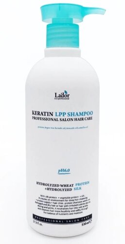 LA'DOR шампунь для волос с кератином LA'DOR keratin LPP shampoo 530мл