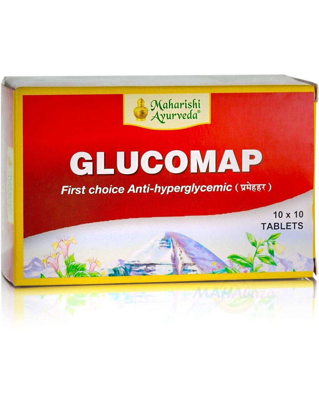 Maharishi Ayurveda Glucomap Глюкомап от диабета, 100 таб. от компании Интернет-магазин ayurvedic by - фото 1