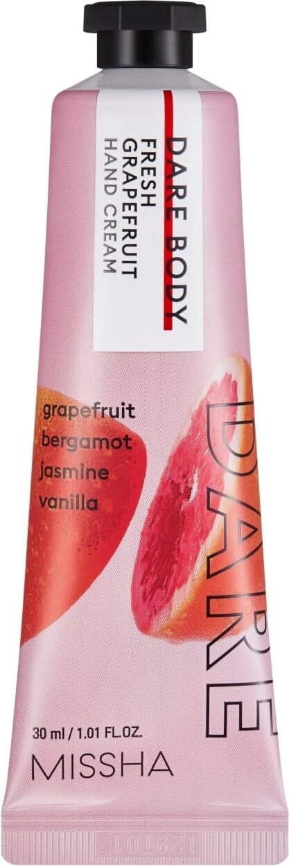 MISSHA Крем для рук Dare Body Hand Cream (Fresh Grapefruit) 30мл от компании Интернет-магазин ayurvedic by - фото 1