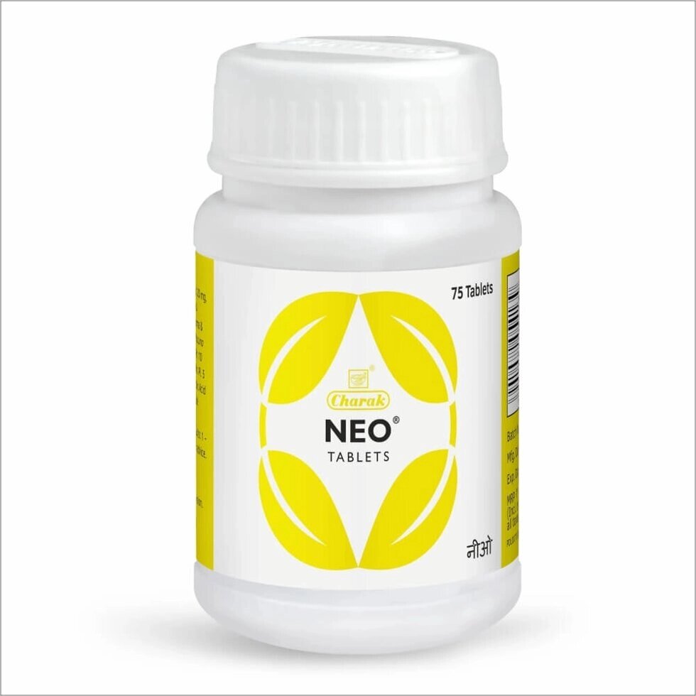 NEO Tablets, Charak (НЕО, Чарак), 75 таб. от компании Интернет-магазин ayurvedic by - фото 1