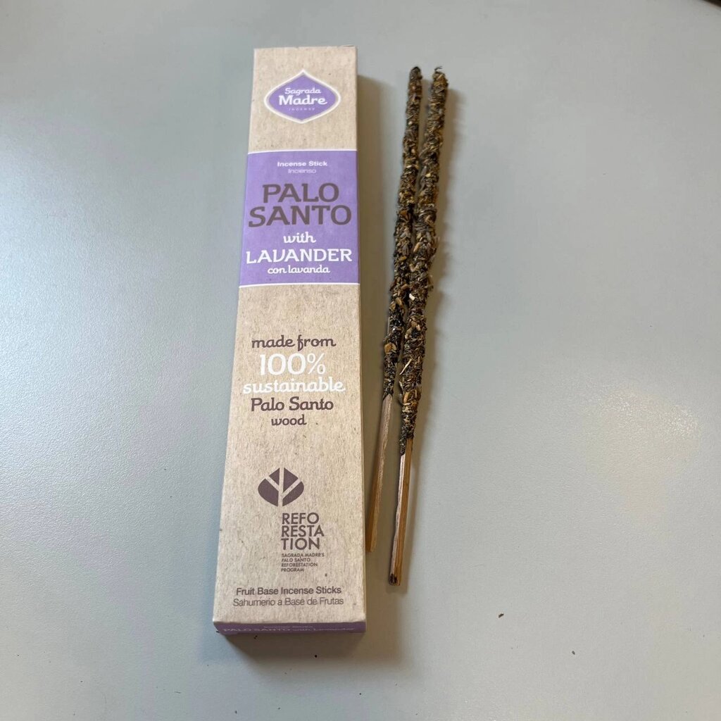 ПАЛО САНТО и ЛАВАНДА / PALO SANTO and LAVENDER ЛИНЕЙКА ПАЛО САНТО / PALO SANTO LINE благовония Sagrada Madre (Аргентина) от компании Интернет-магазин ayurvedic by - фото 1