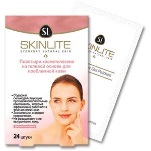 Skin Line Пластыри на гелевой основе для проблемной кожи, 24 шт